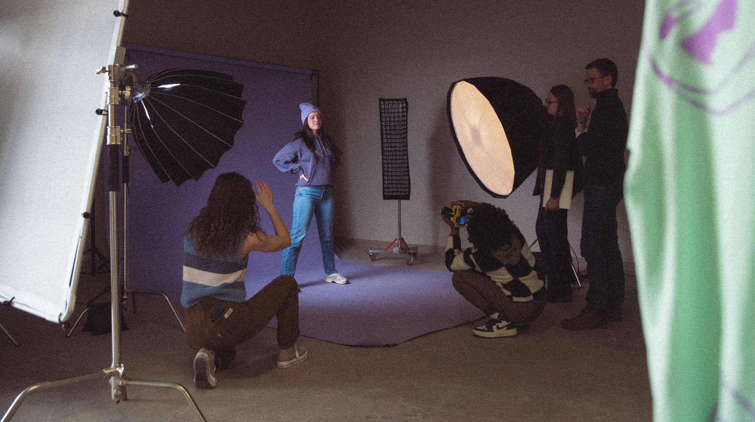 Photoshoot modelling swag
