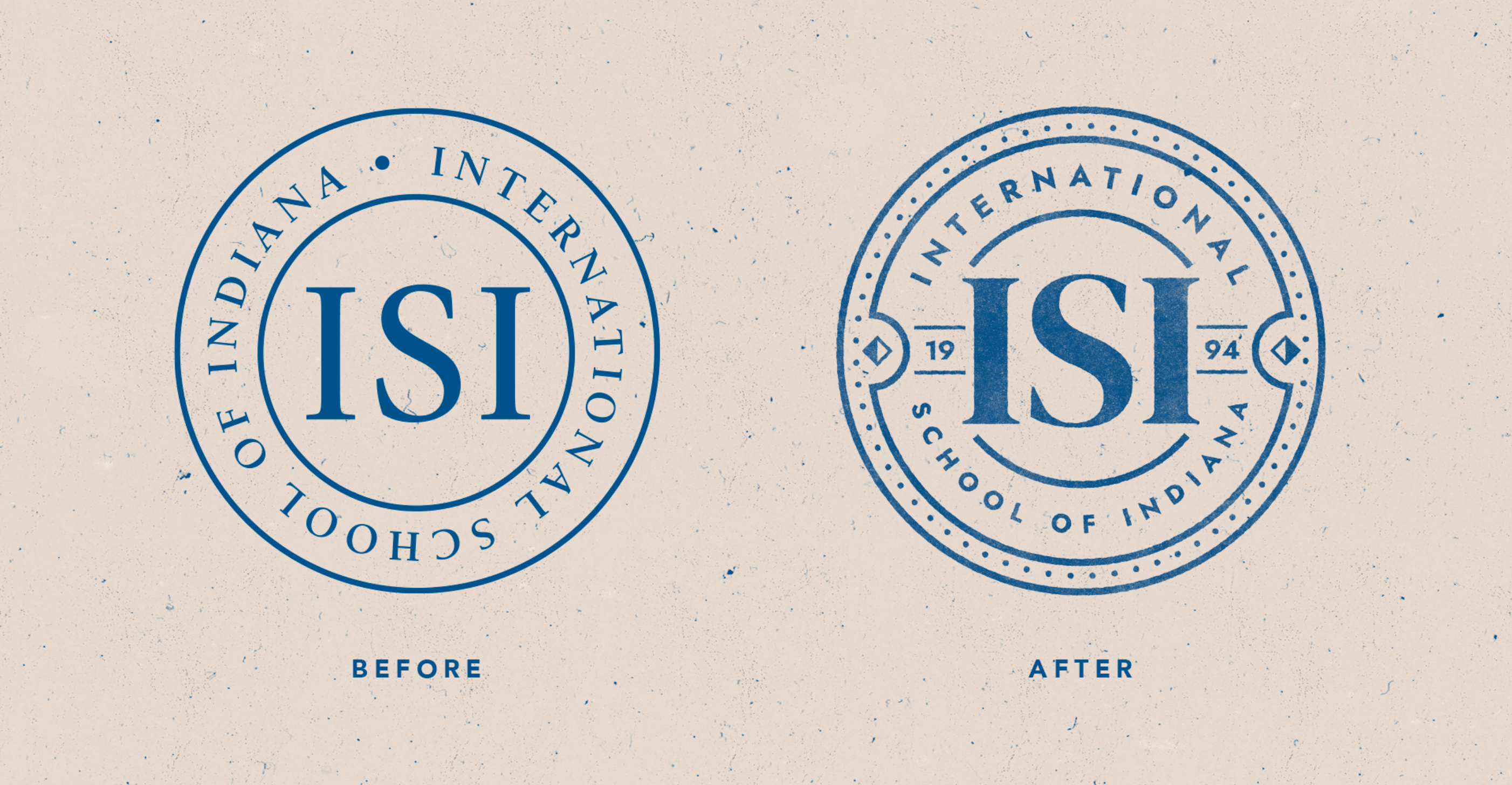 ISI Before/After Logos