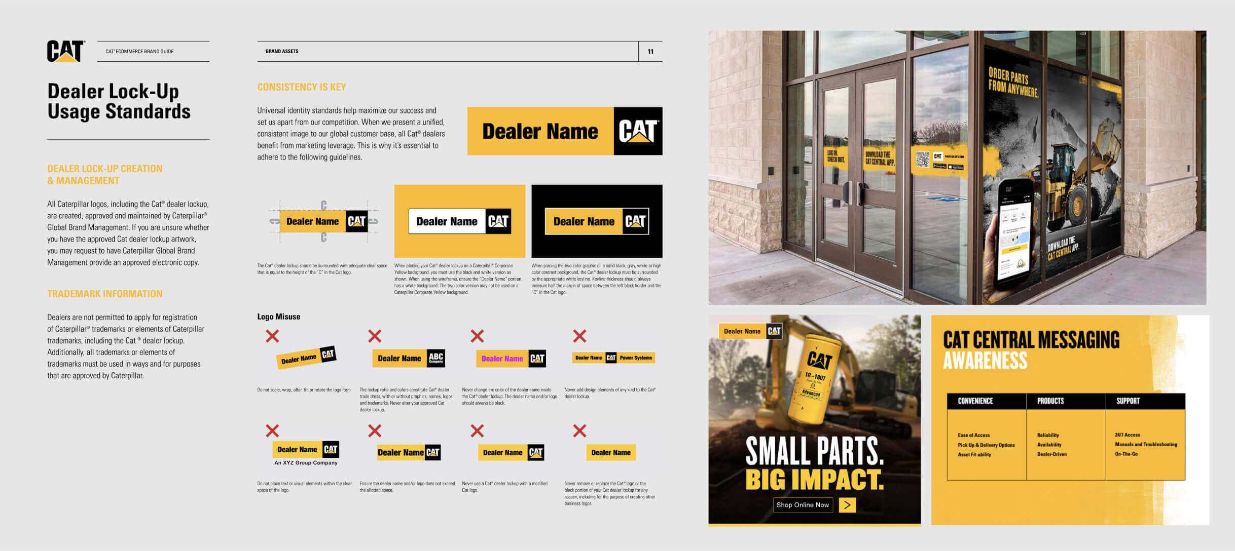 Brand Guidelines usage example
